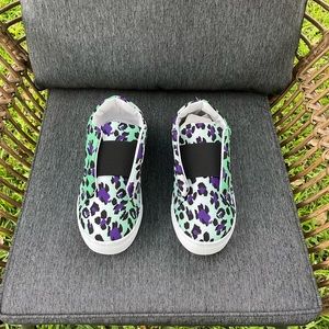 Olivia Miller OMG Leopard Print Sneaker Girl Shoes
